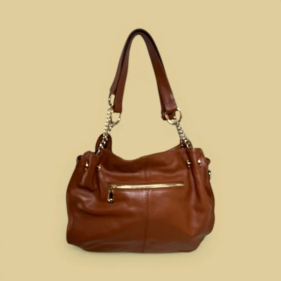 Jose Hess Leather Shoulder Bag - Picture 4 of 9